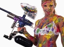 Paintball fille