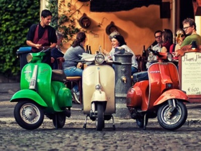 Vespa rome