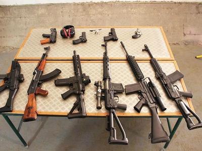 Arme shooting