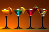 Cocktails voyage event