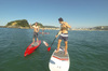 Paddle surf