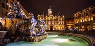 Lyon by night